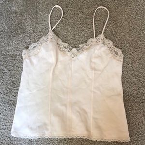 Vintage Cream Lace Trim Camisole from Lady Lynne Cottagecore Coquette
